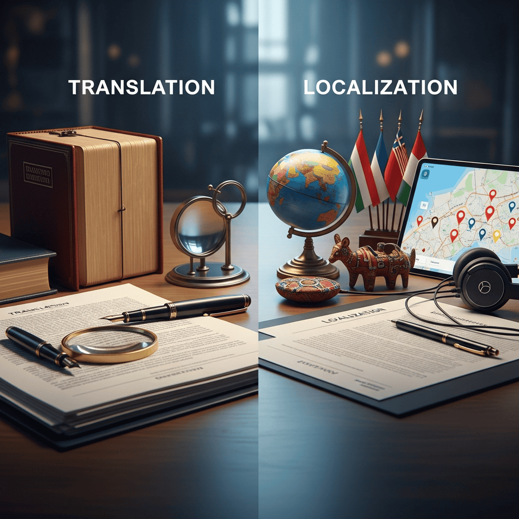¿Traducción vs. Localización? Diferencias Clave para Documentos Legales y de Negocios
