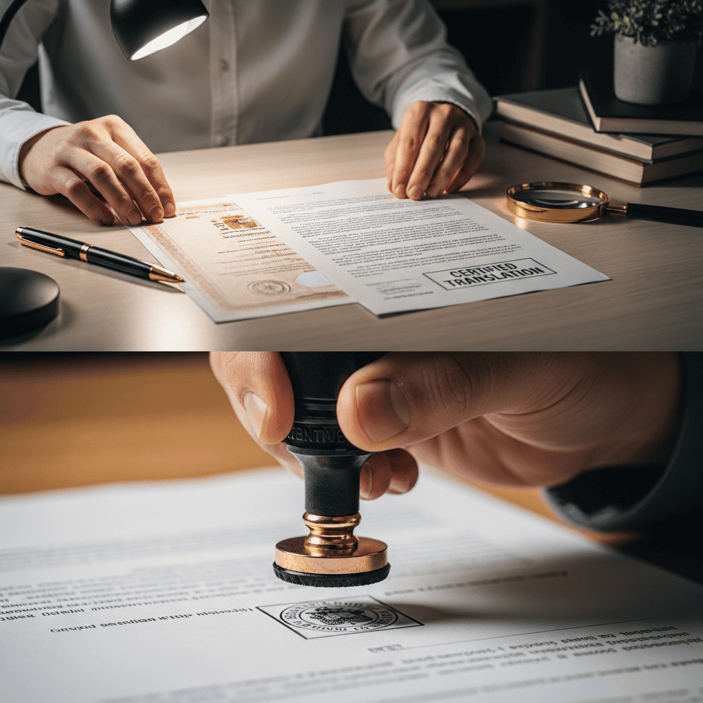 dónde conseguir una traducción certificada