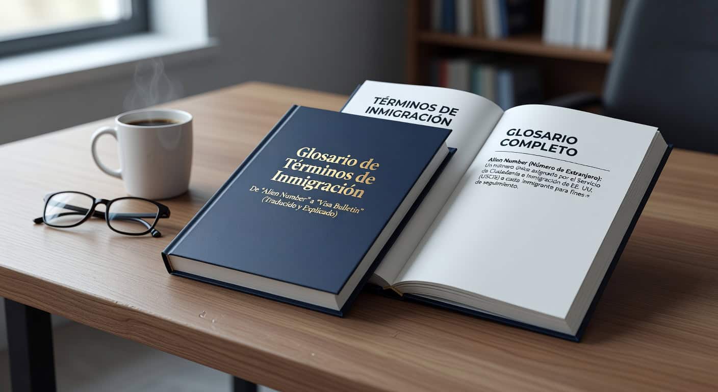 Glosario de Términos de Inmigración: De 'Alien Number' a 'Visa Bulletin' (Traducido y Explicado) resultado profesional