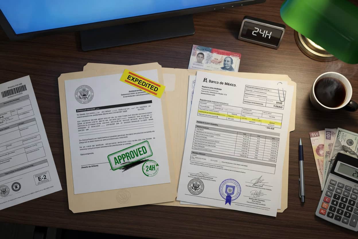 Traducción Financiera E-2 Visa: Aceptada USCIS 24h